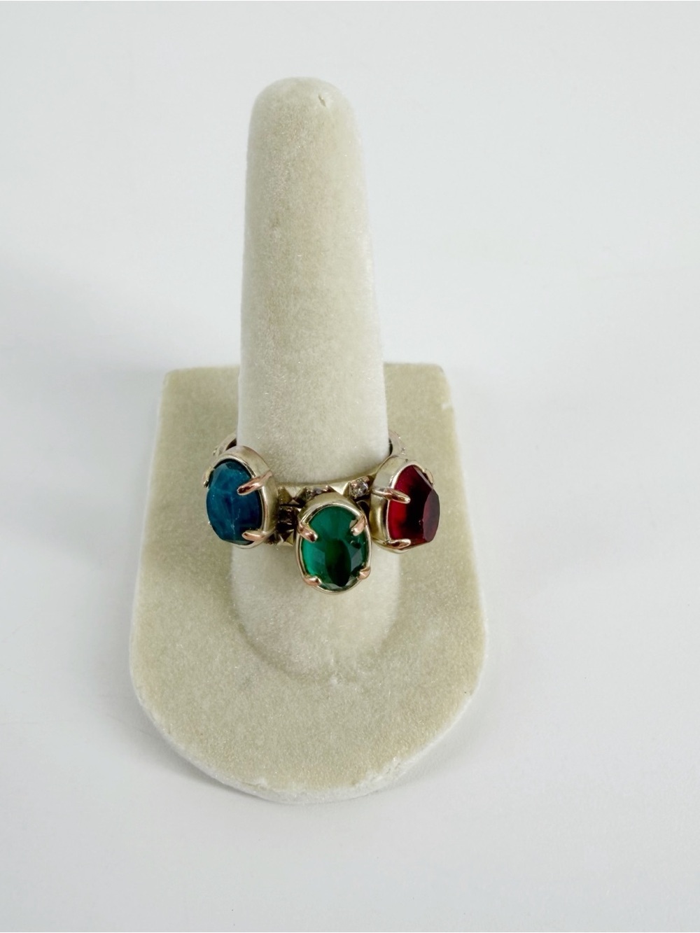 Kendra Scott Jewel Tone Ring Stack Size 8-8.5